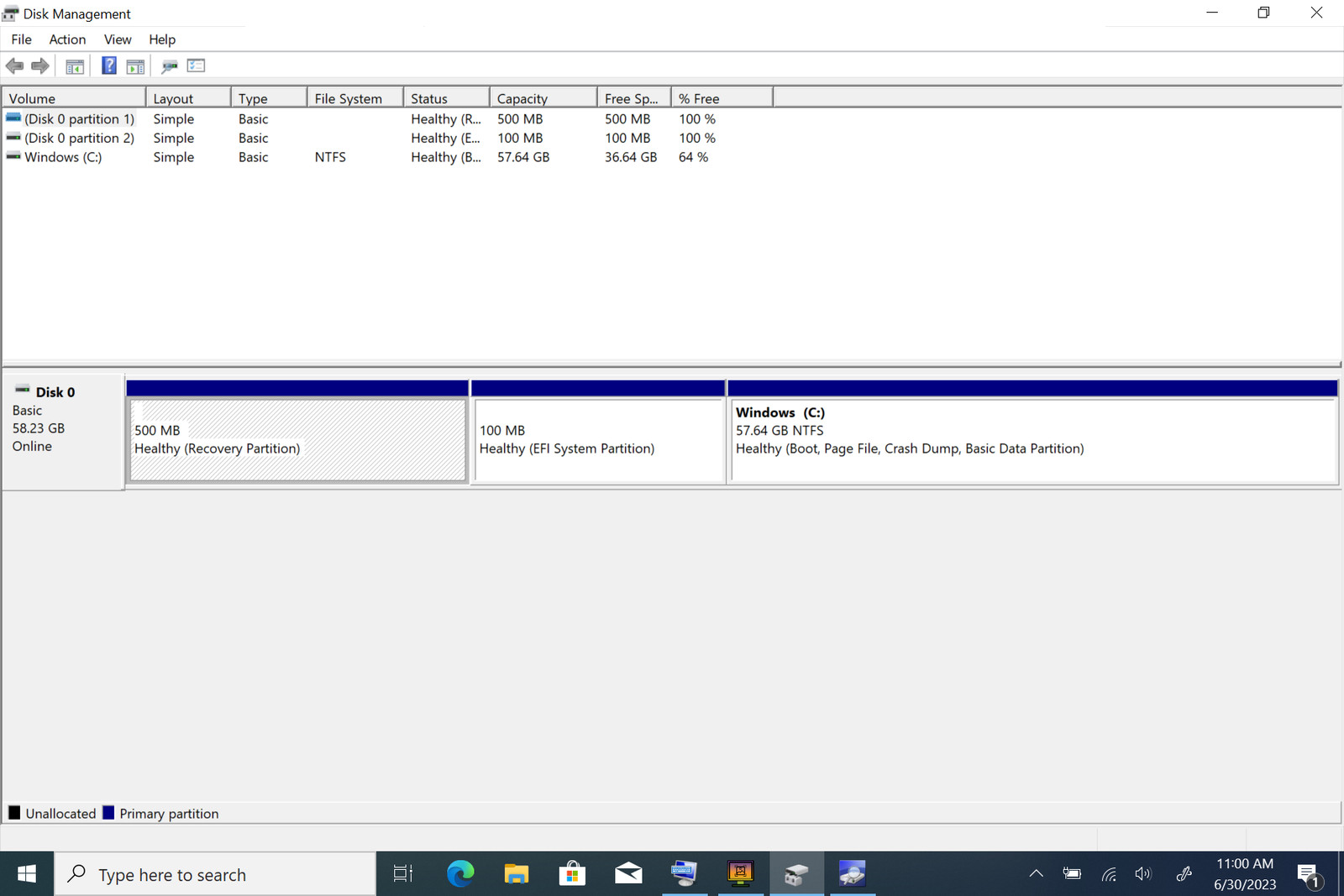 Microsoft Surface Go 1824 10.6 1800 x 1200 Touch PENTIUM 4415Y 4GB W10P *READ*