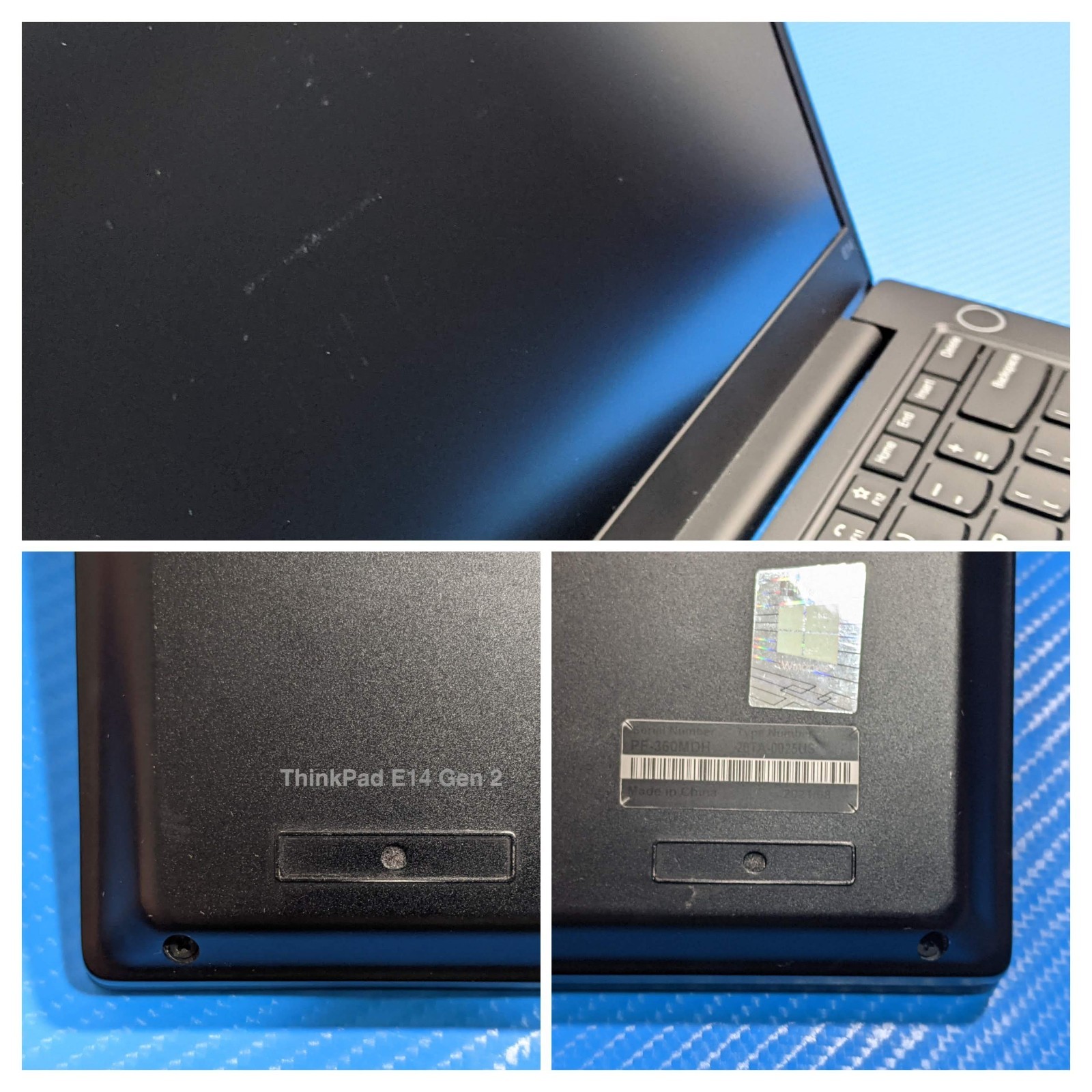 Lenovo ThinkPad E14 Gen 2 14″ FHD Intel i7-1165G7 2.8GHz 16GB 512GB SSD W11P +PA