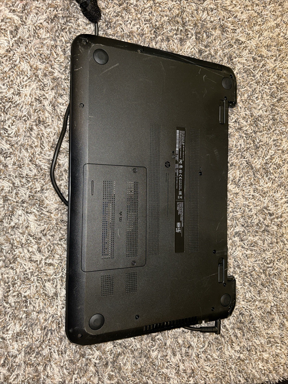 HP 15 Notebook Model RTL8188EE Tested And Working. Includes Charger 4G Ram