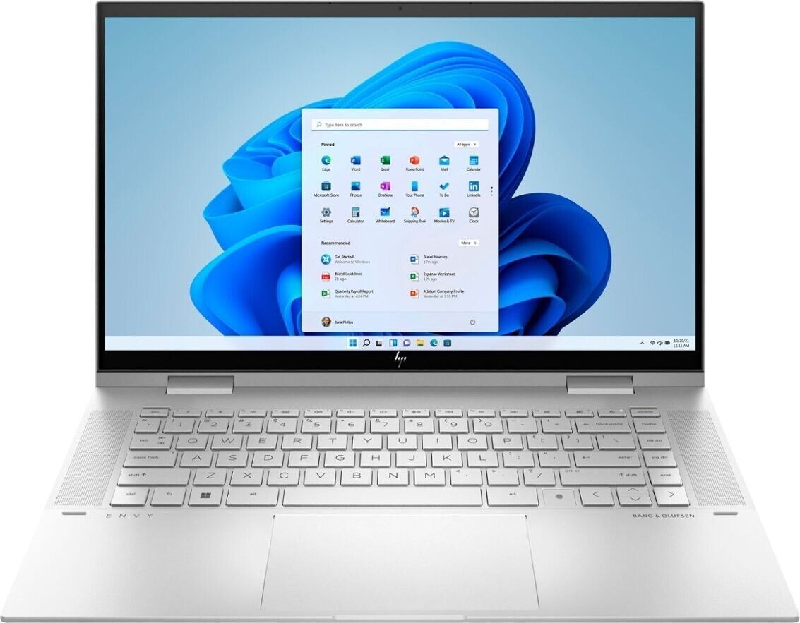 HP Envy X360 2 in 1 15.6 in ( 512GB SSD , Intel Core i7 12th Gen 2.10 GHz, 16GB