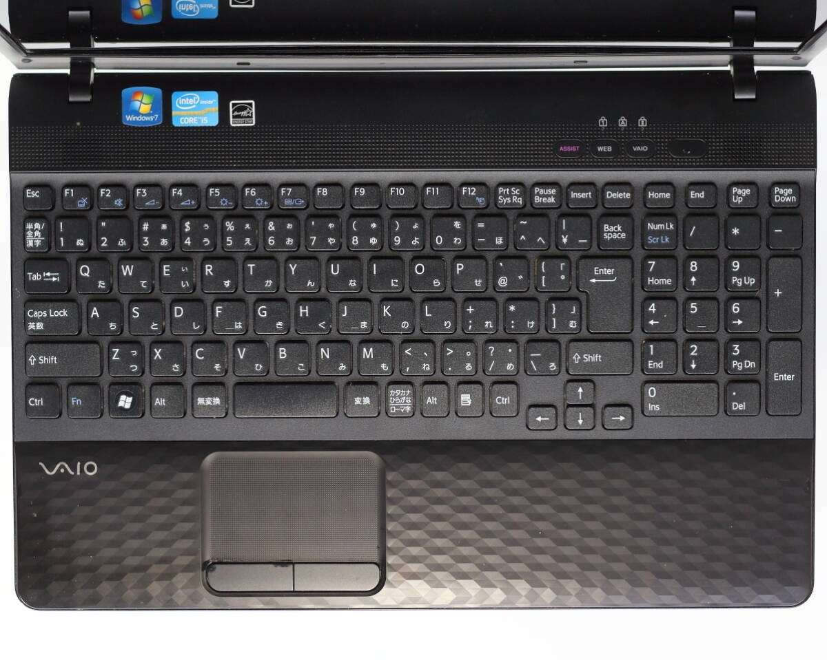Sony Vaio VPCEH38FJ Black Core i5-2450M Windows 7 Home Premium RAM 8GB HDD 320GB
