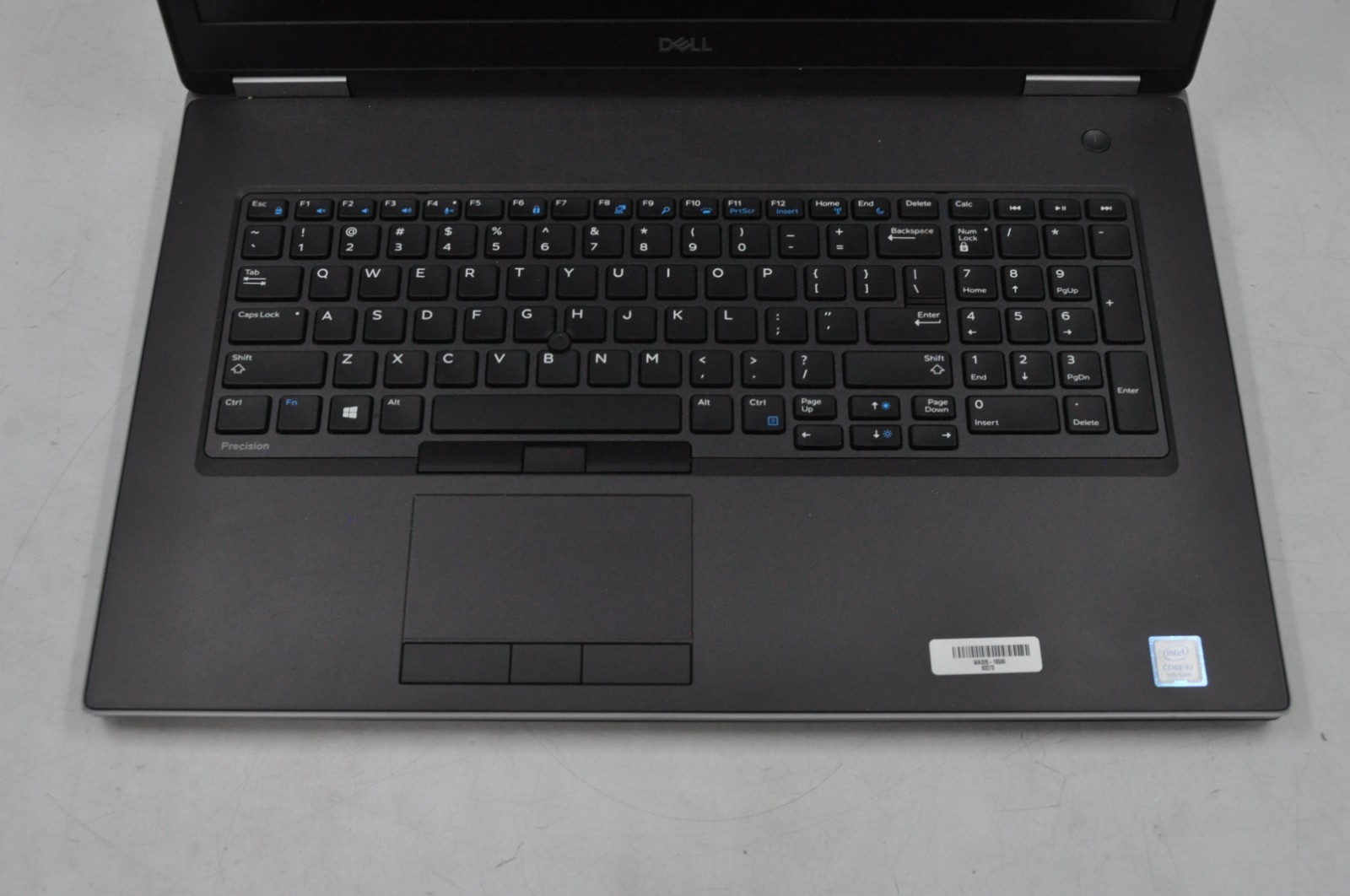 Dell Precision 7740 Intel Core i7-9750H 16GB RAM No SSD Quadro RTX 3000 #1664