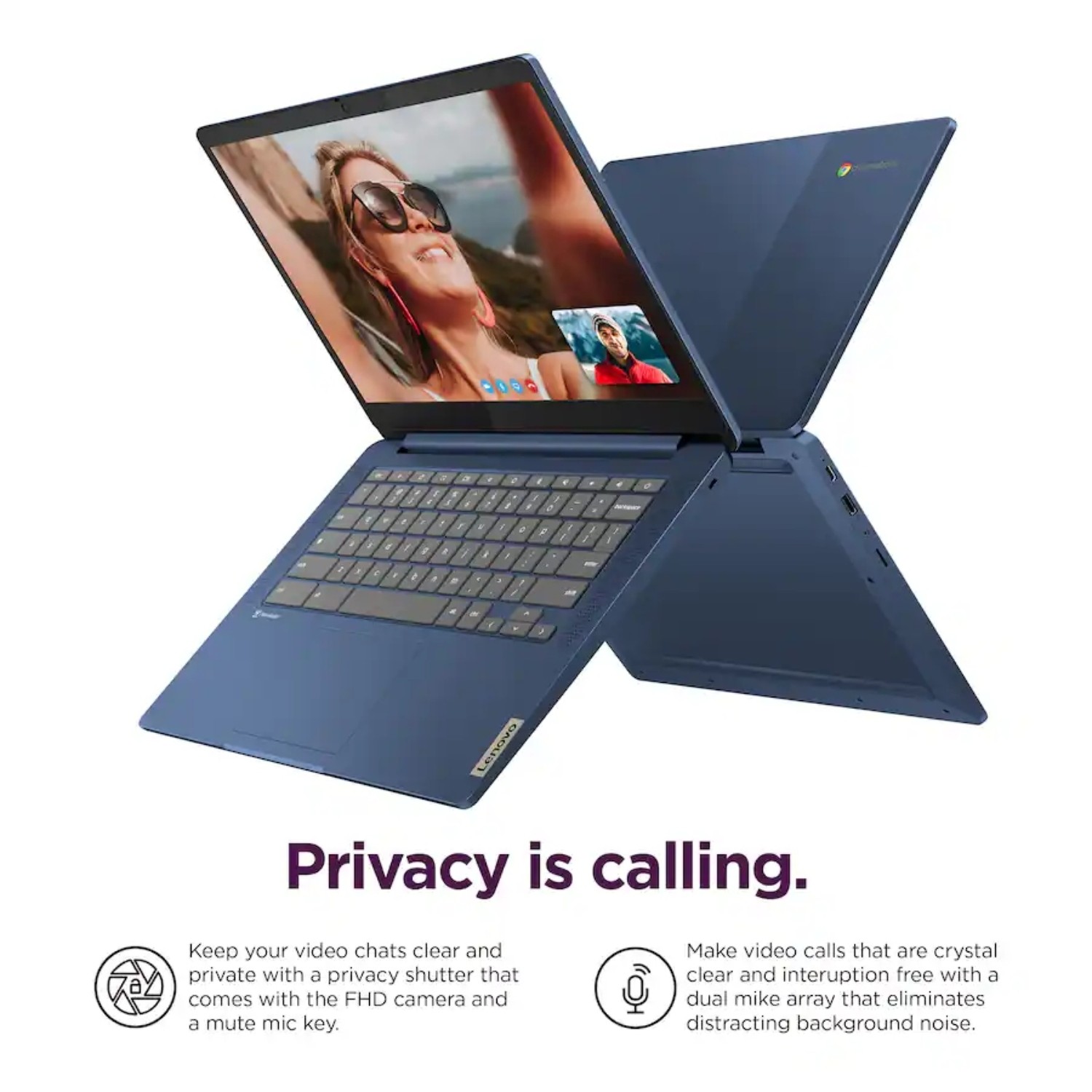 📍Lenovo Slim 3 Chromebook 14″ Business Laptop Touch Notebook Chrome OS 4GB RAM