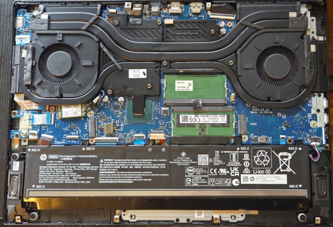 FOR PARTS HP Omen 16GB 16twf0000 Gaming Laptop 16.1 QHD 240Hz i7-13700HX RTX4070