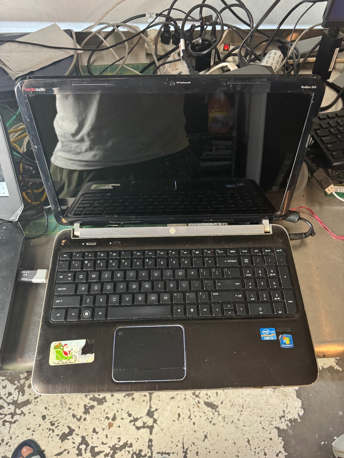 HP Pavilion DV6 Intel Core i5 Laptop for Parts/Repair #4874