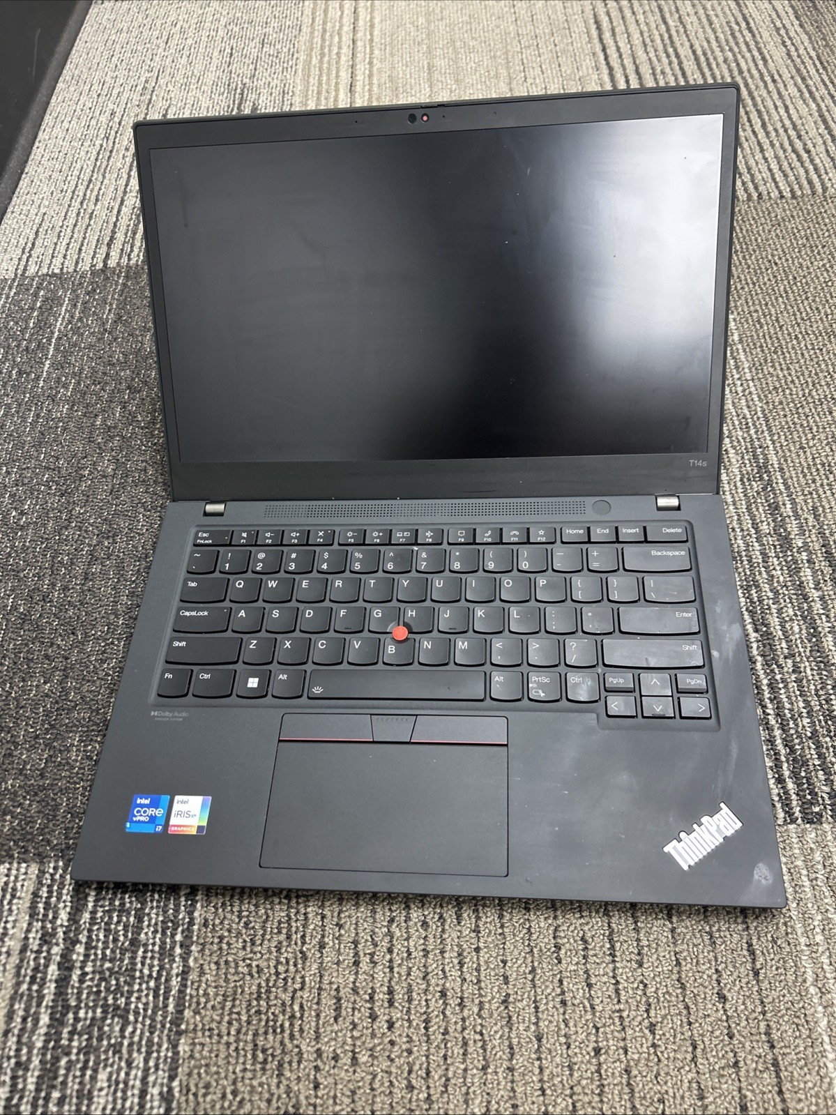 Lenovo Thinkpad t14s Gen 2 i7-No Internal Storage Drive (Boots to BIOS)