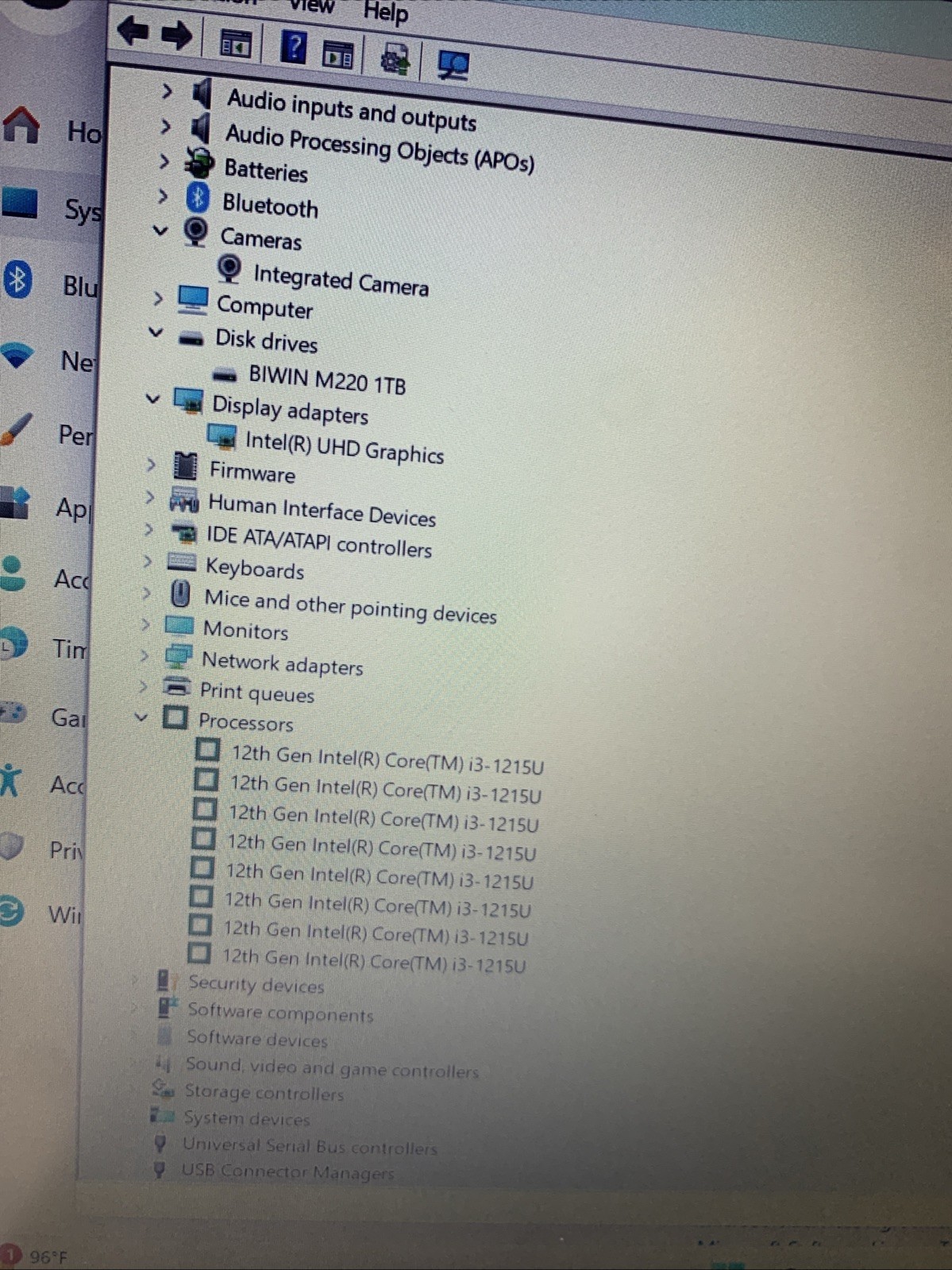 Lenovo V15 G3 82TT FHD 15.6″ i3-1215U 1.2GHz 32GB RAM 1TB SSD UHD Graphics Win11
