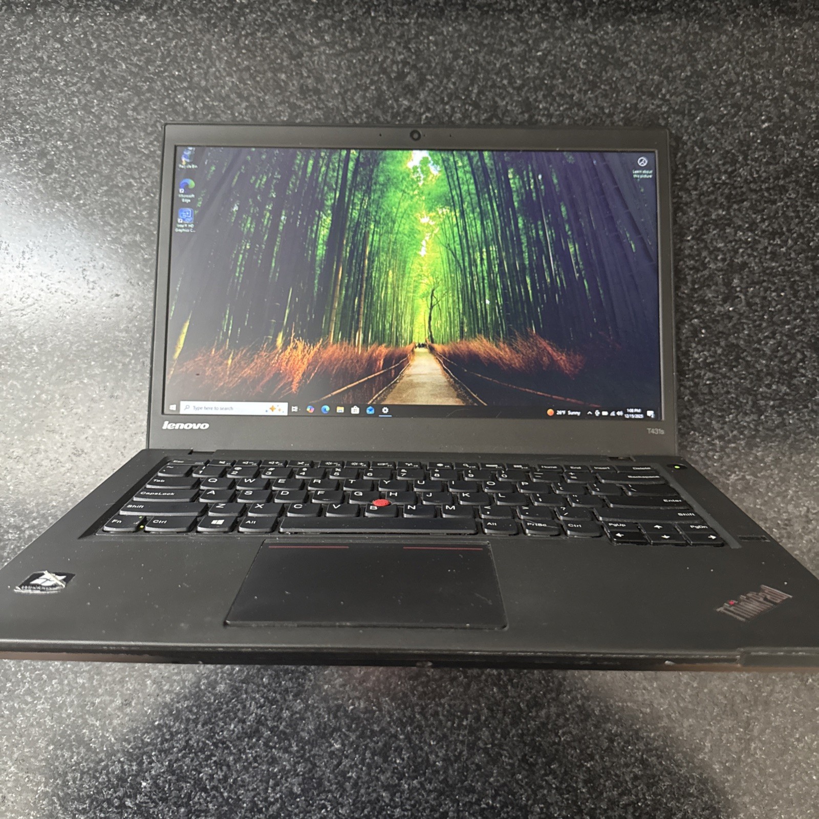 Lenovo ThinkPad T431s 14″ HD+ i5-3337U @ 1.8Ghz 8GB RAM 500GB HDD Windows 10 Pro