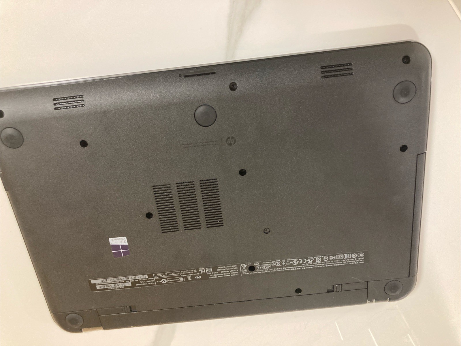 💻 HP Notebook 15-g023cl ⚙️ AMD A8-6410 Radeon R5 | 4GB RAM | No HDD | Boots Up