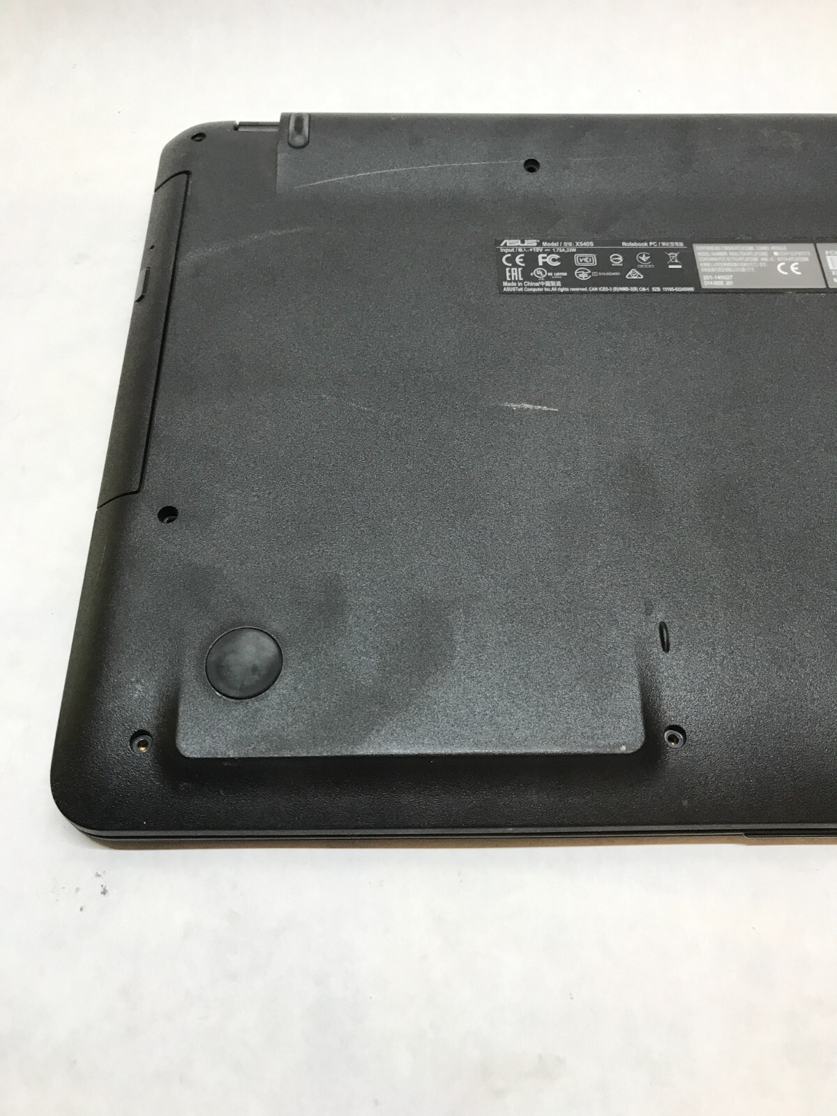 Asus X540S 15″ Laptop Celeron N3050 1.6GHz 4GB RAM NO HDD/OS BAD KB For Parts DW