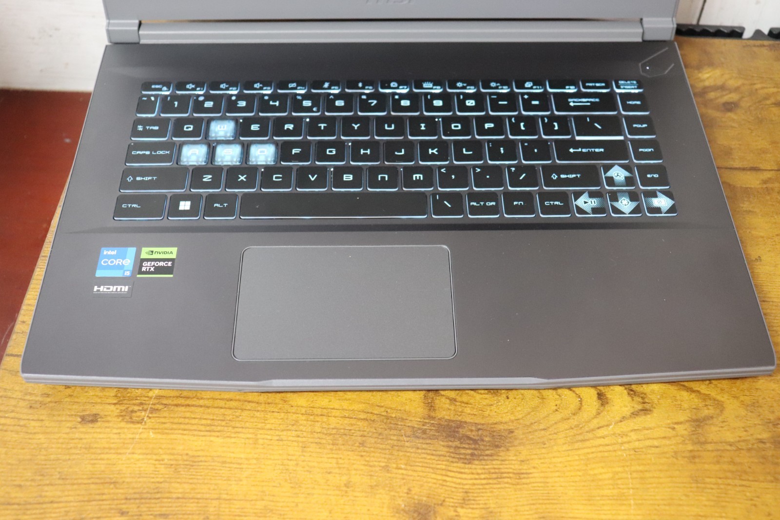 MSI Thin 15 B13UC MS 16R8 15.6″ i5-13420H 2.1GHz 16GB RAM 512GB SSD RTX 3050