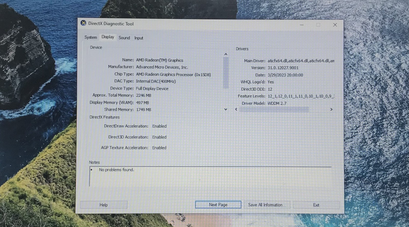 HP 14-DK1005NIA AMD ATHLON SILVER 3050U@2.30GHz 4GB RAM 128GB M.2 SSD W10P WAC
