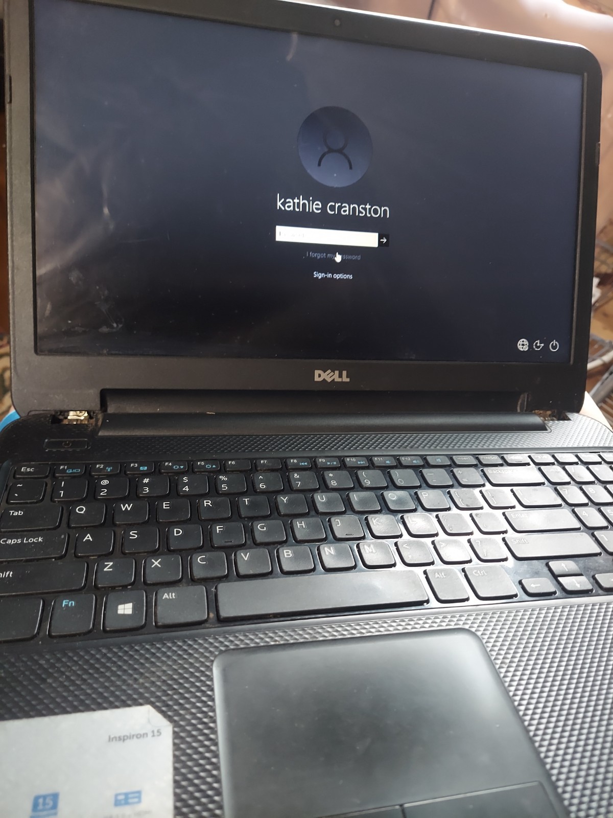 Dell Inspiron 15 3537 2010 INTEL CORE I5 Model P28f 8GB RAM NO DRIVE PARTS Only