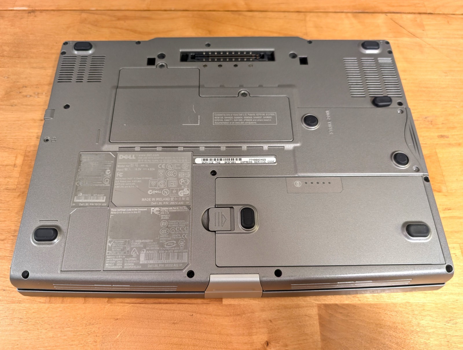 Dell Latitude D810 Pentium M 2.13Ghz 2GB 60GB Windows XP Pro – Complete