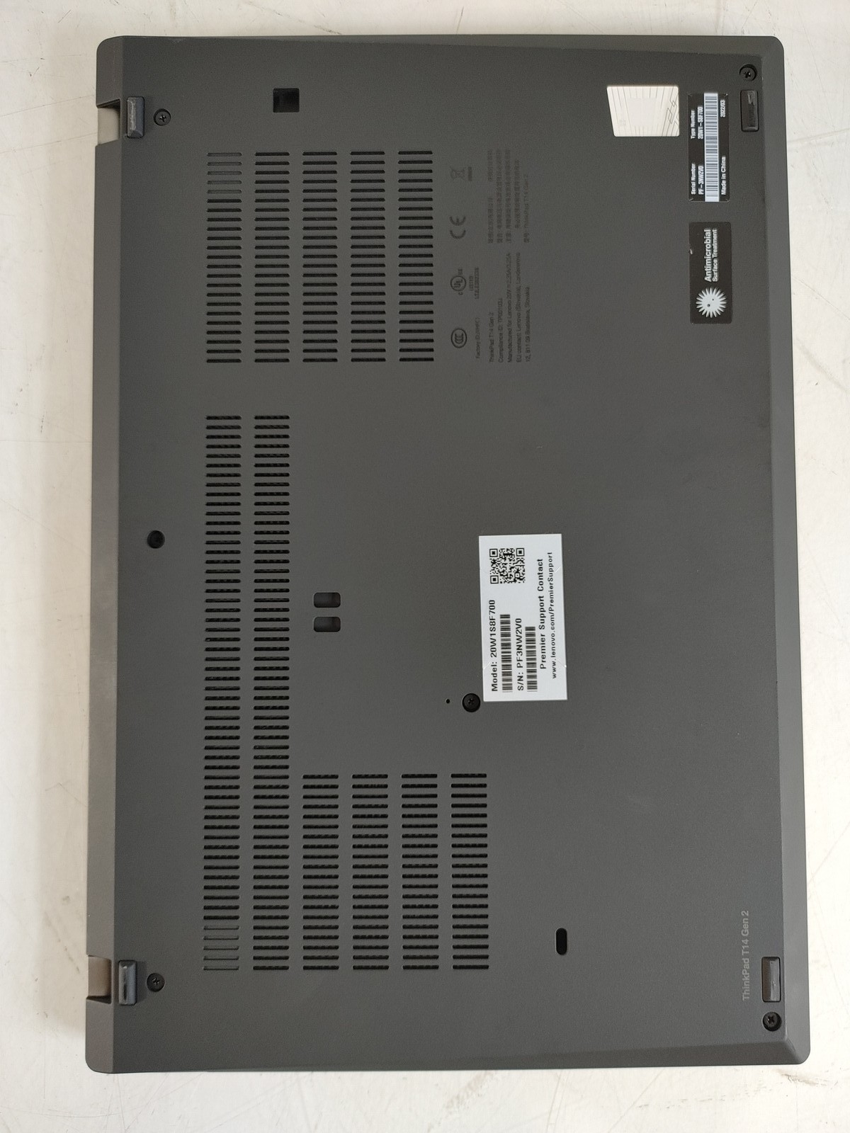 Lenovo ThinkPad T14 Gen 2i Core i7-1185G7 3.00 GHz 16 GB DDR4 No HDD