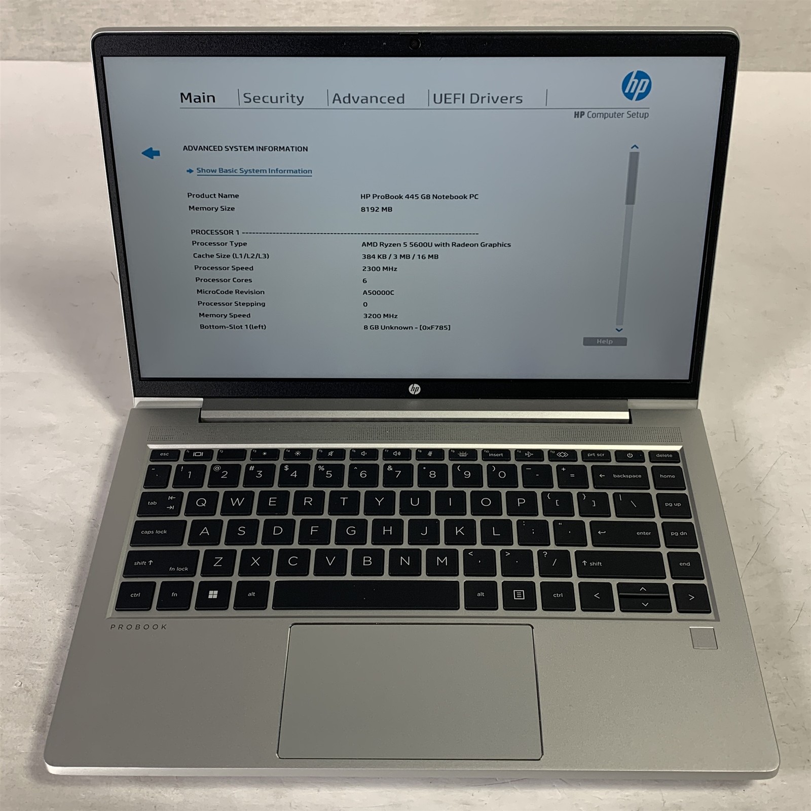 HP ProBook 445 G8 14″ Laptop Ryzen 5 5600U 2.3GHz 8GB – NO DRIVE