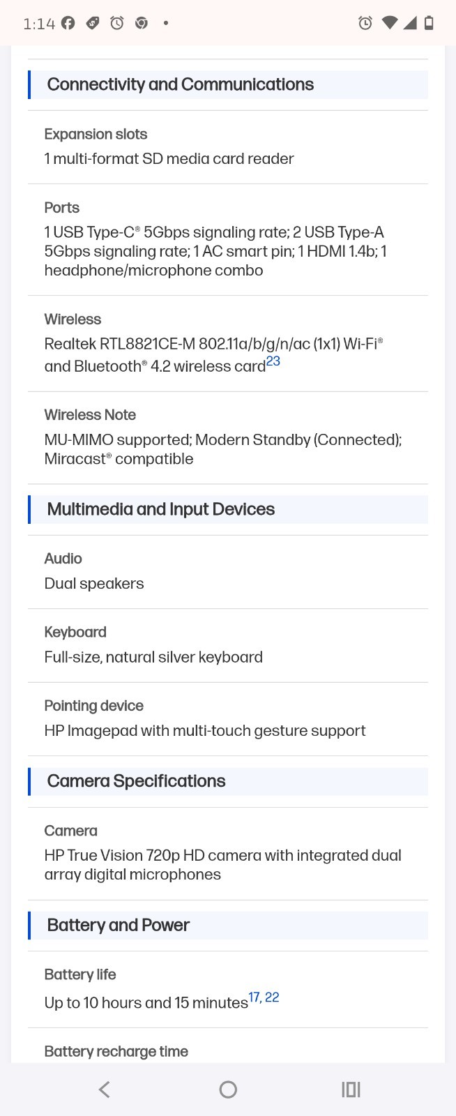 HP Laptop 14-dq0070nr