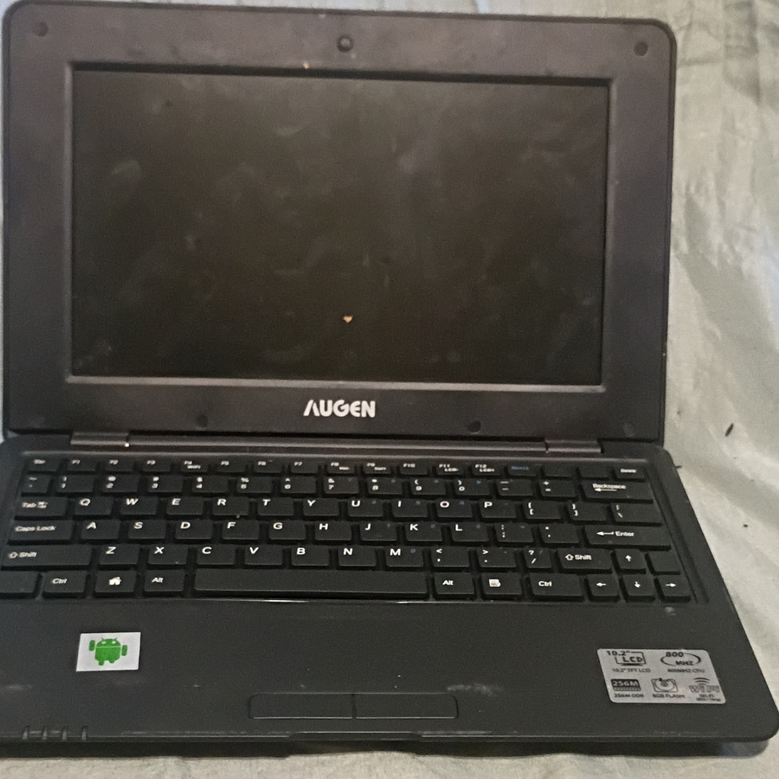 Augen GenBook NB410830A Netbook Android 2.1 OS 10.2″ Black Built-in Webcam
