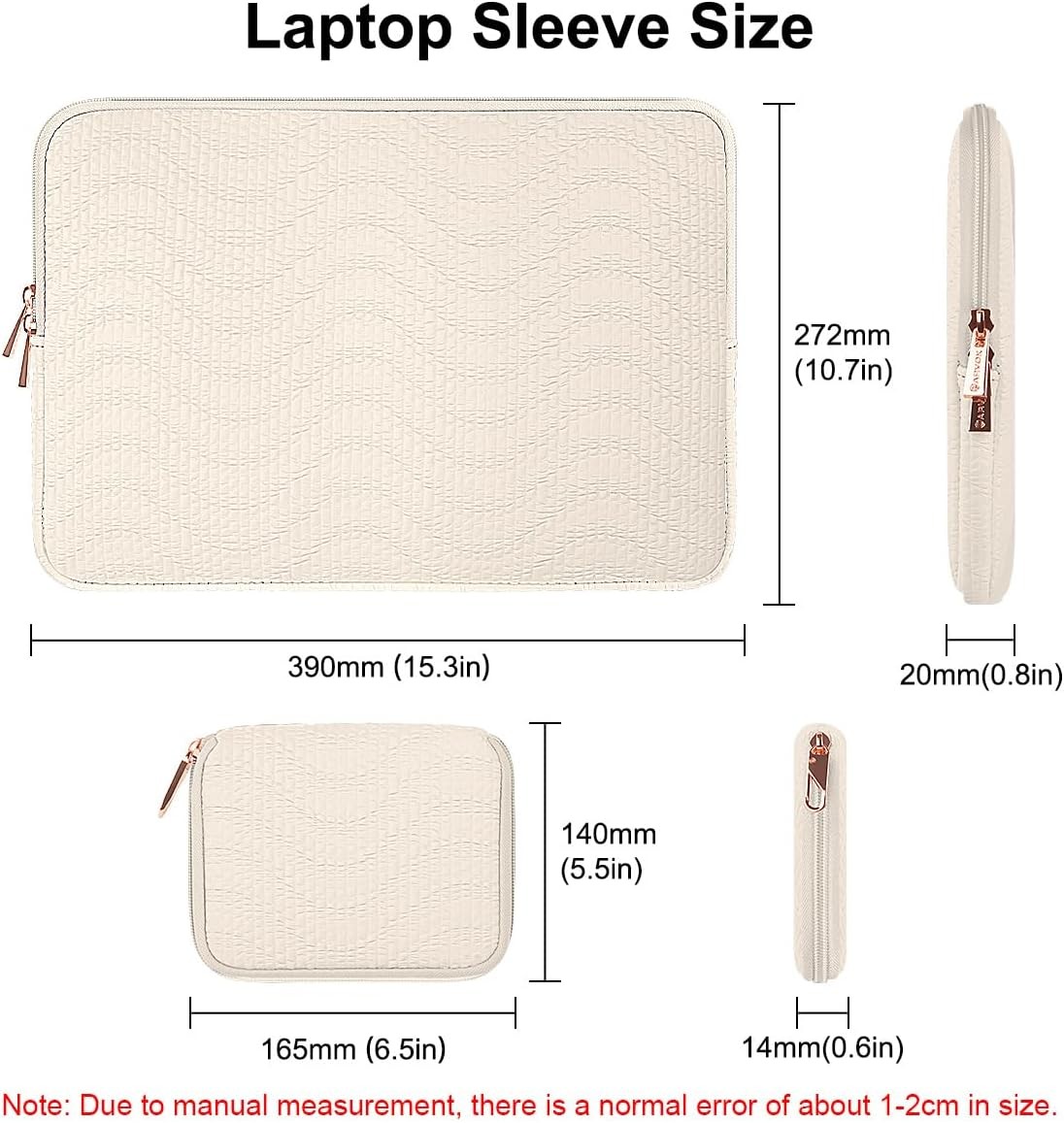 Laptop Sleeve Case for MacBook Pro 15 16 inch/MacBook Air M5/M4/M3/M2 2026-2023