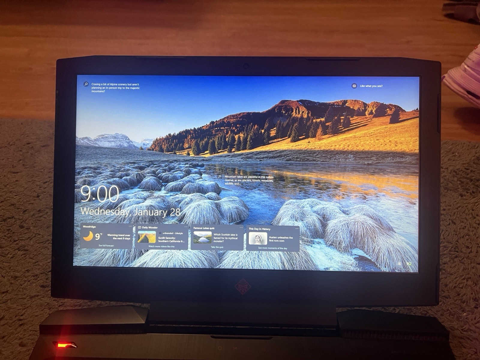 HP Omen Laptop 15-ce018 Intel I7-7700HQ, NVIDIA GTX 1050, 16GB RAM
