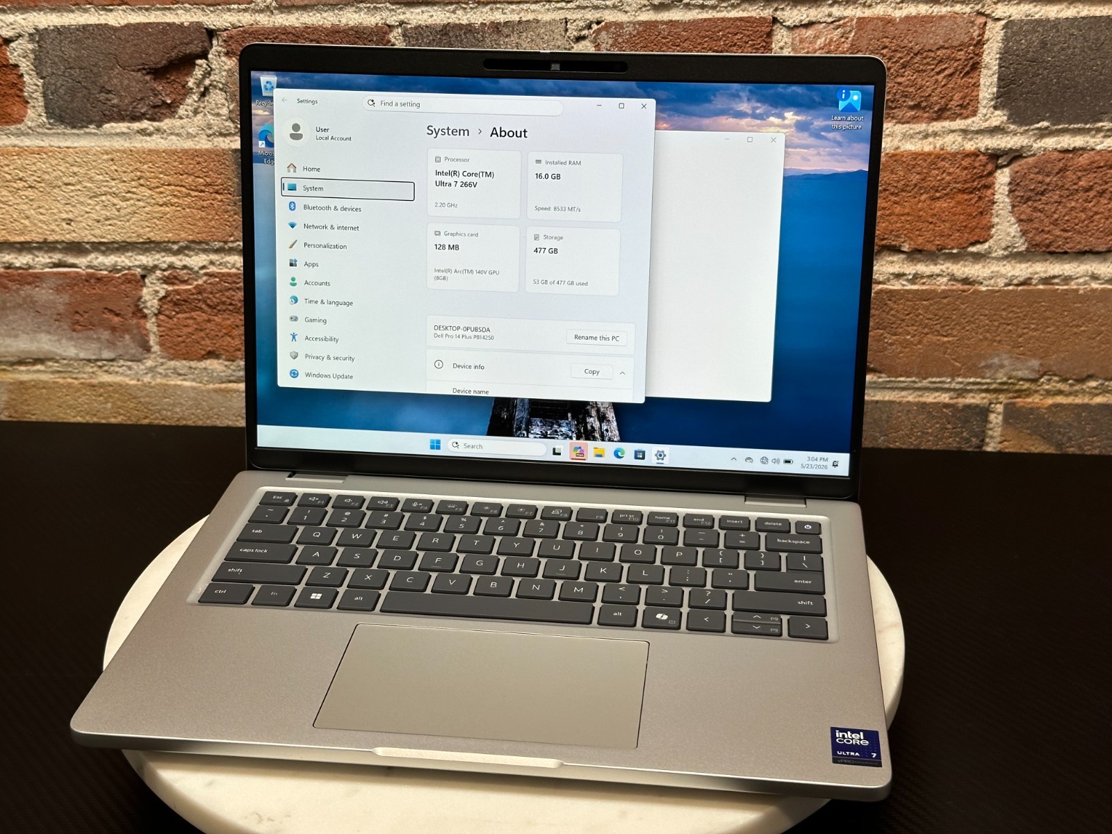 Dell Pro 14 Plus PB14250 5G Ultra 7 266V 16GB RAM 512GB SSD – Very Good