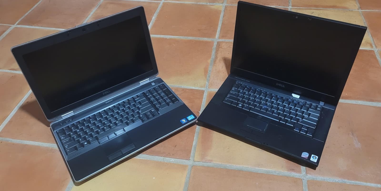 Lot Of 2 DELL LATITUDE E6530 & E6500 No HD / OS, One Adapter Is Included