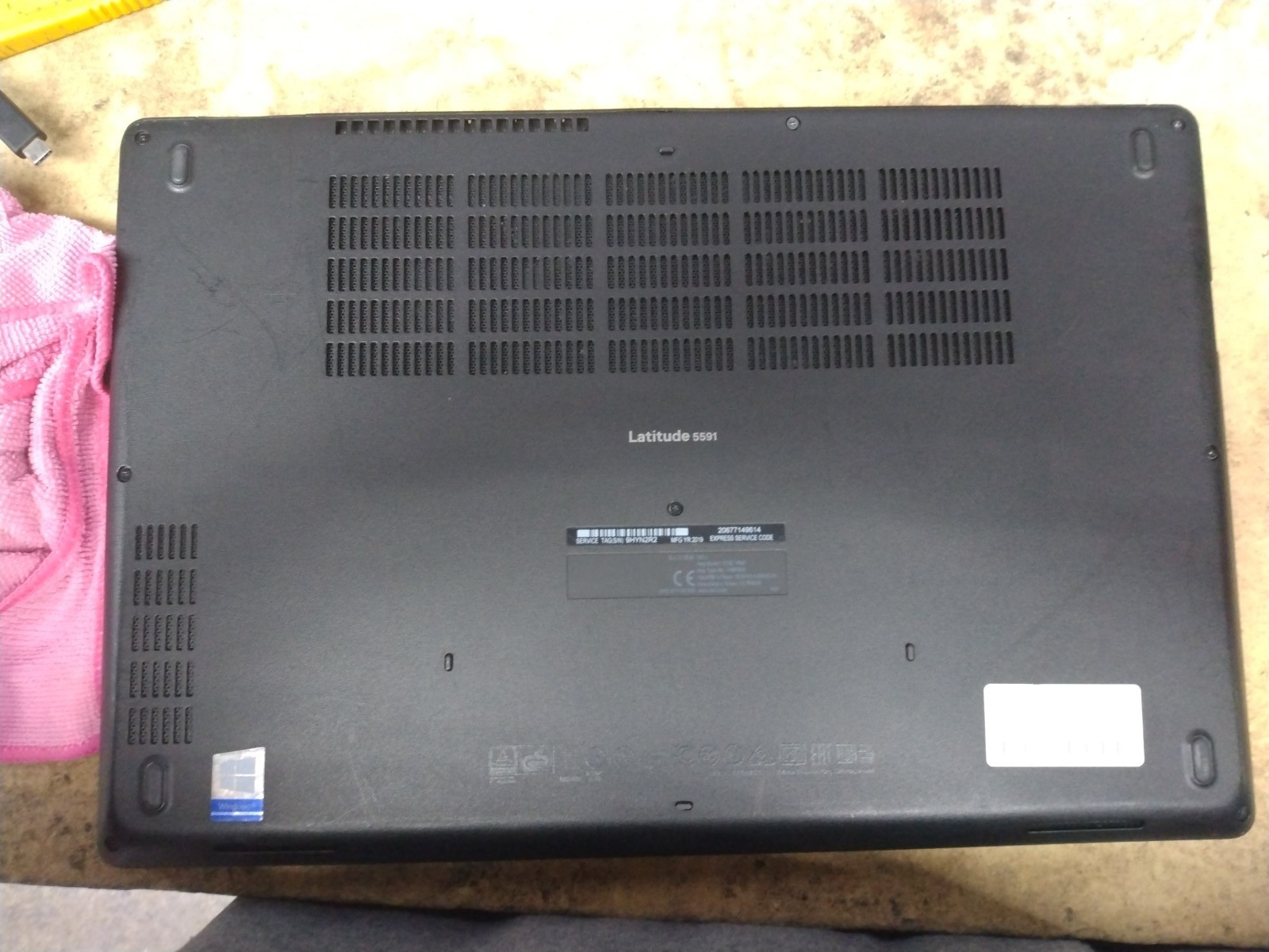 Dell Latitude 5591 FHD 15.6″ 8 GB I5-8400H NO SSD/NO OS