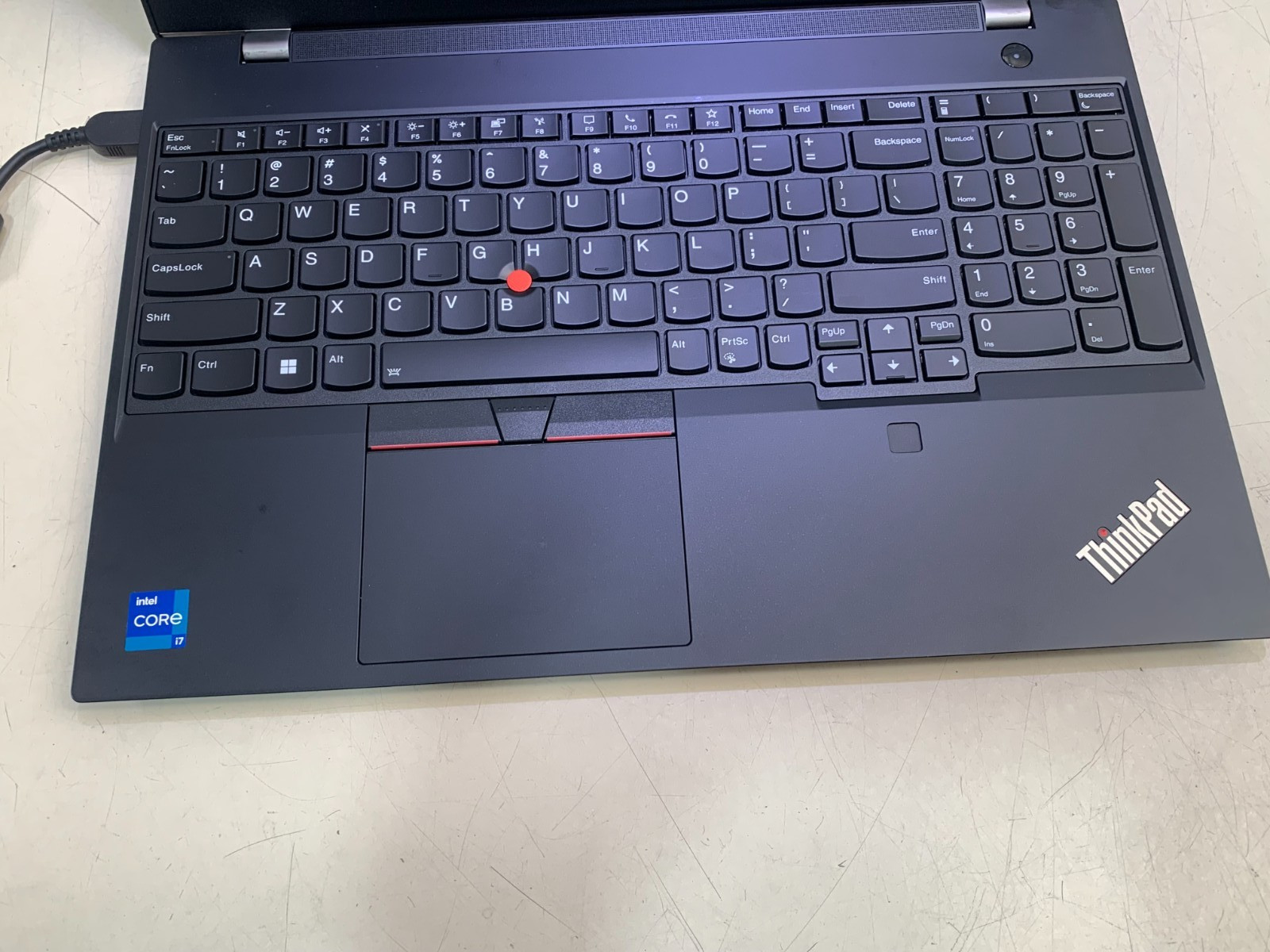 LENOVO THINKPAD P15V GEN 3 15.6″ CORE i7-12700H 2.3GHz – NO RAM SDD AC – AS IS