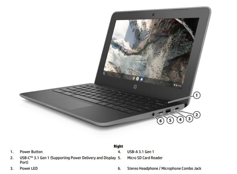 HP Chromebook 11 G4 11.6″ Intel 2.16 GHz 4GB RAM 16GB eMMC Bluetooth HDMI Webcam