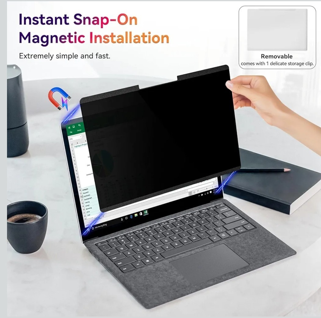 Magnetic Privacy Screen for Microsoft Surface Laptop 7 13.8