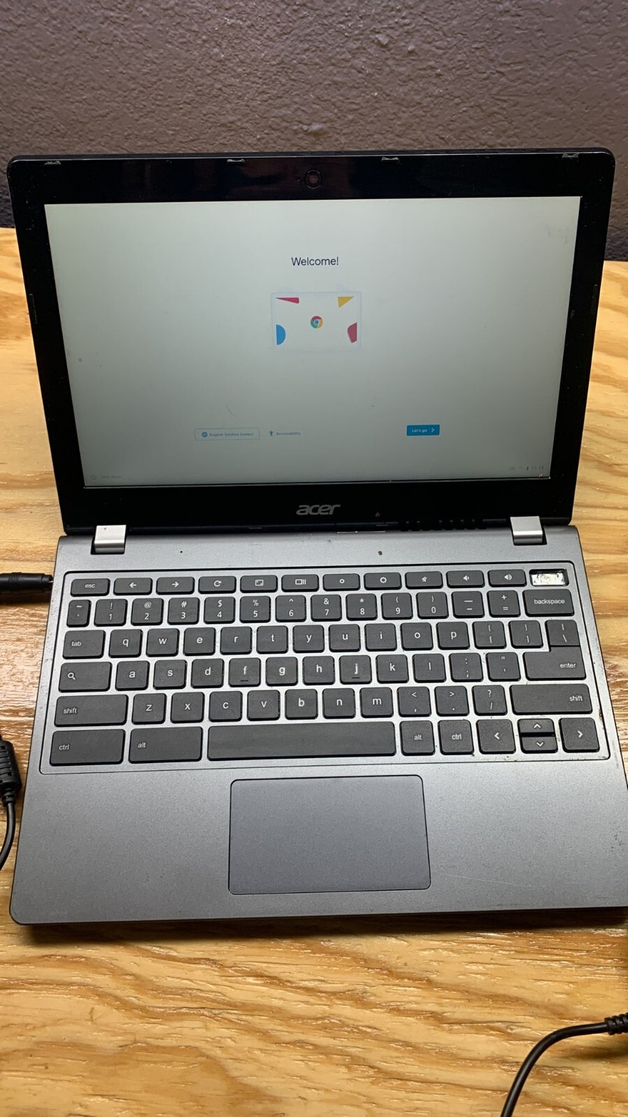 Acer C740-C4PE Chromebook Intel Celeron 1.50GHz 4GB RAM 16GB SSD 488