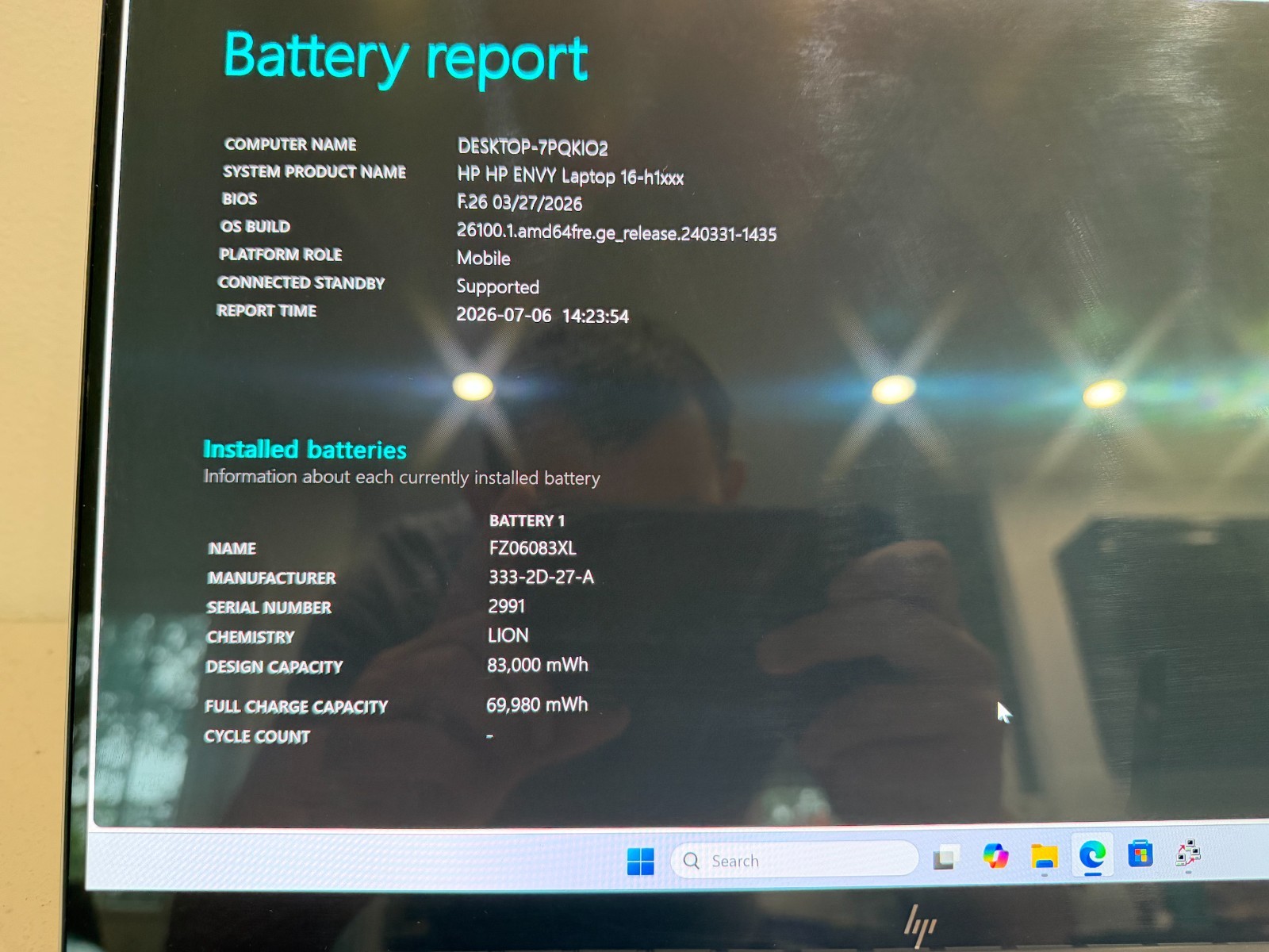 HP Envy 16 OLED Touch i9-13900H RTX 4060 32GB 1TB SSD 120Hz 16″ Win 11
