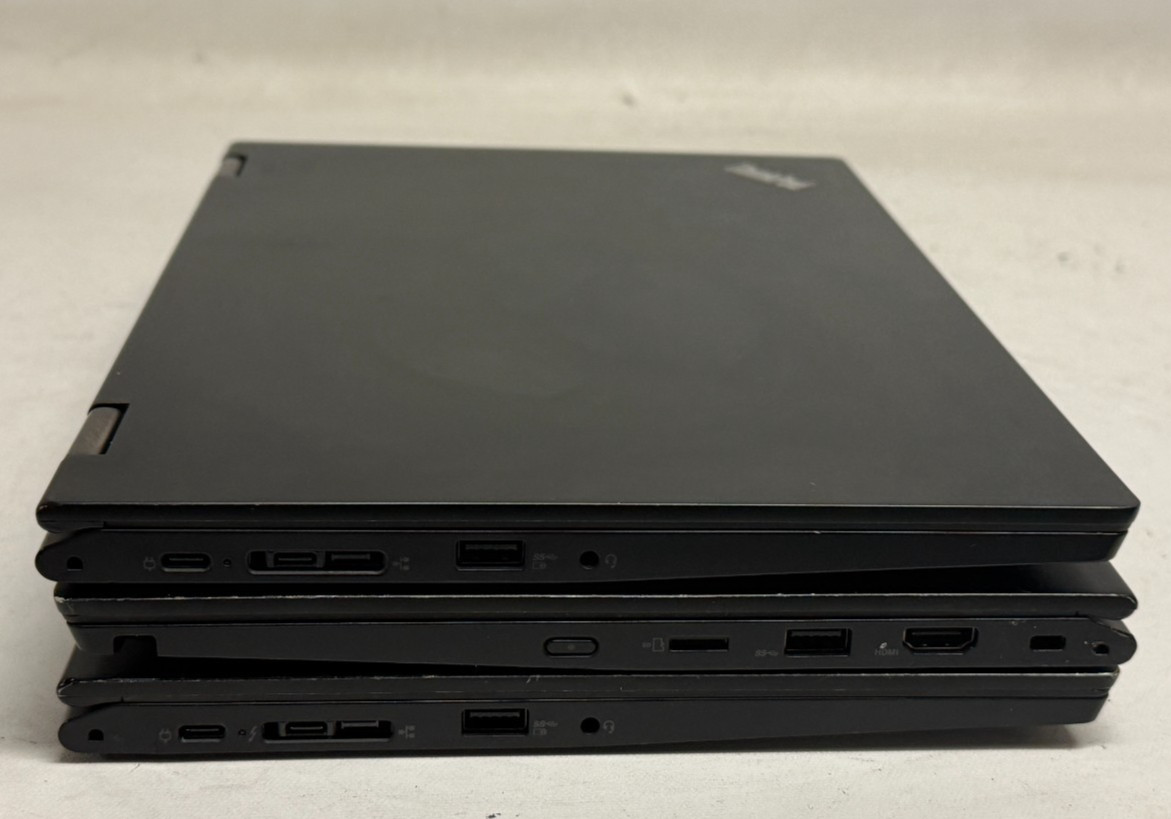 Lenovo ThinkPad L13 Yoga Gen 2 2in1 (i5-10210u – 8GB RAM – NO OS/HDD) – Lot of 3