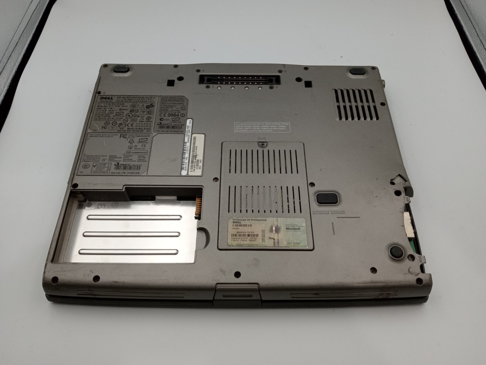 Dell Latitude D530 14″ Laptop Intel Core 2 Duo – CRACKED SCREEN – CASE DMG -RR
