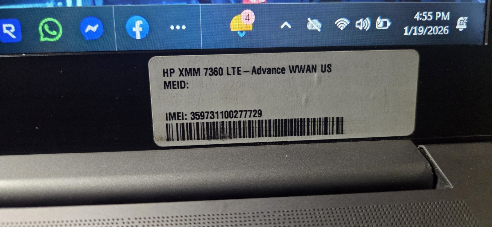 HP ZBook 17 G5 Laptop I7-8750 1 Tb 500 Gb With LTE Anttena