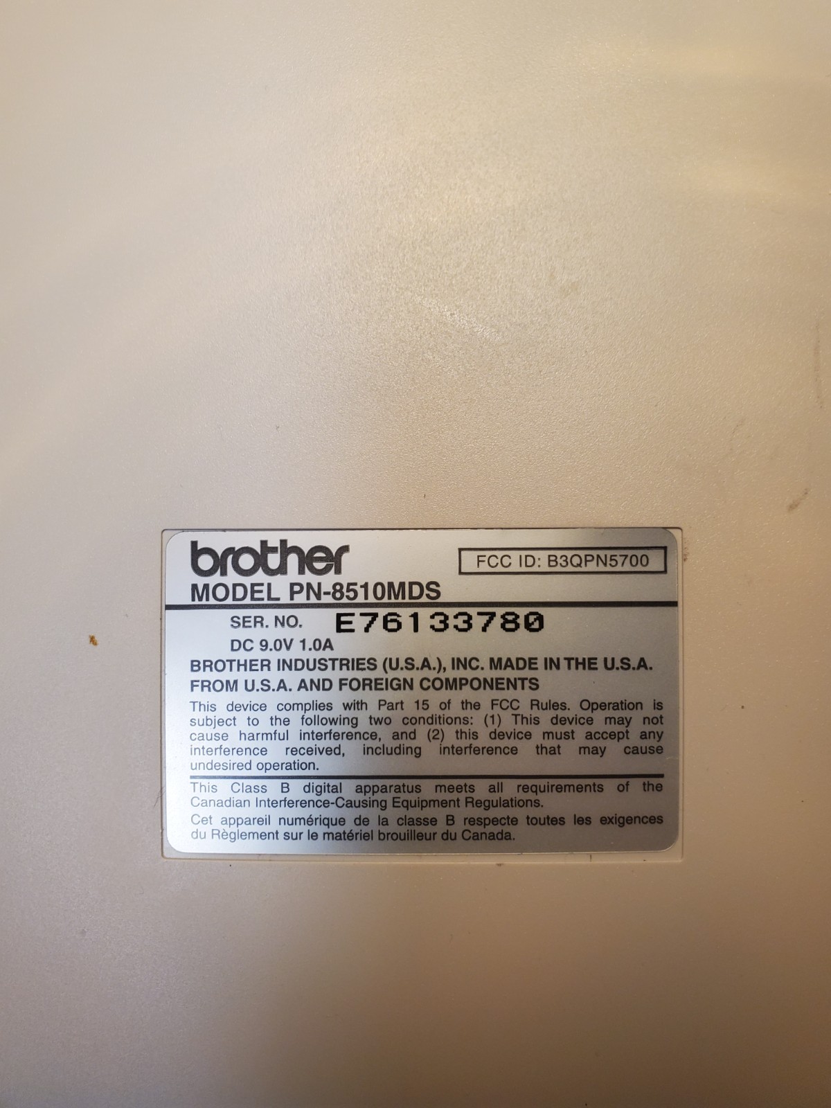 WORKING! Brother Super Power Note PN 8500MDS Word Processor Notebook