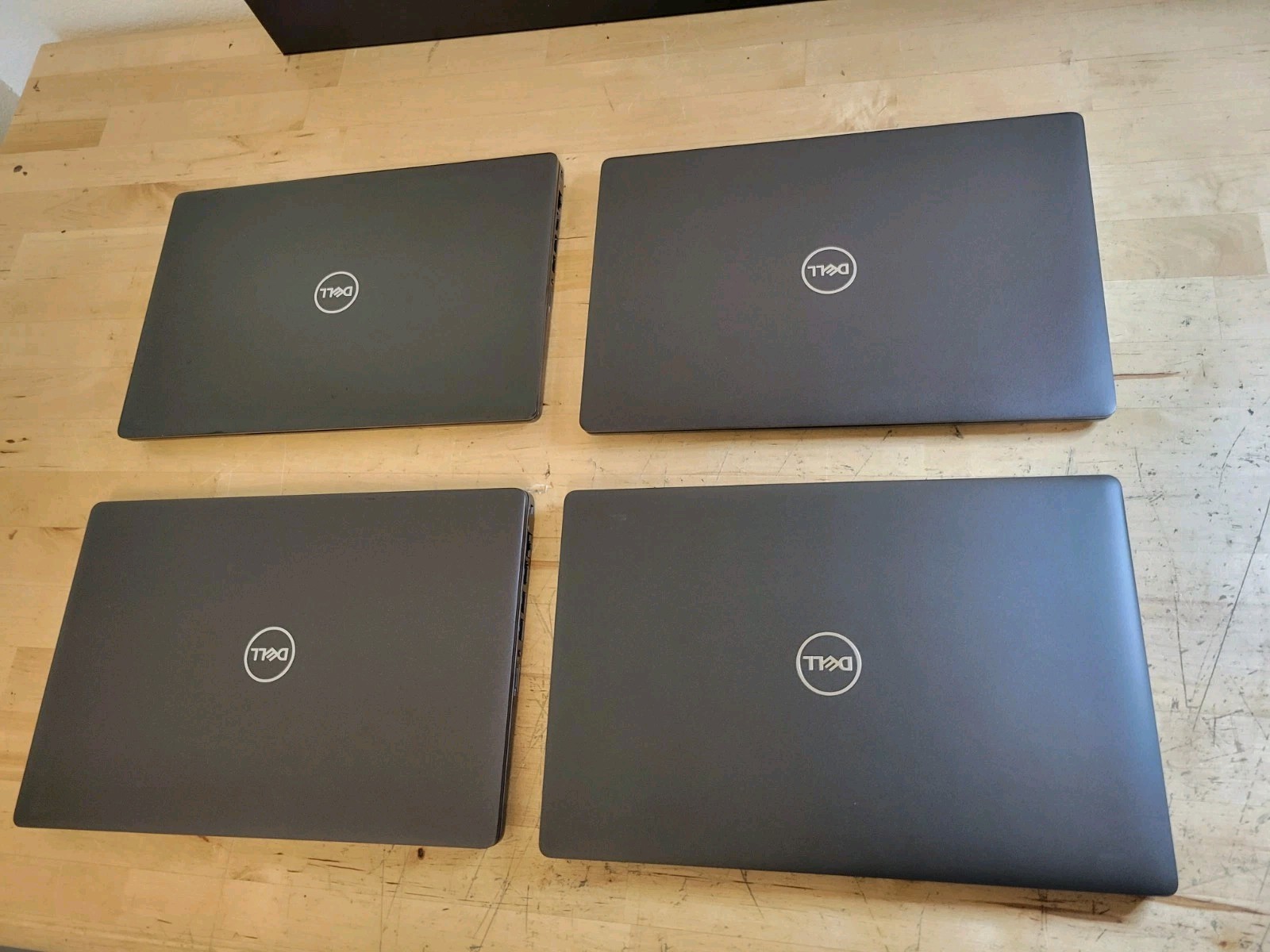 Lot of 4 Dell Latitude 5401 i7-9850H 8gb RAM 256gb SSD Laptop Lot Working READ