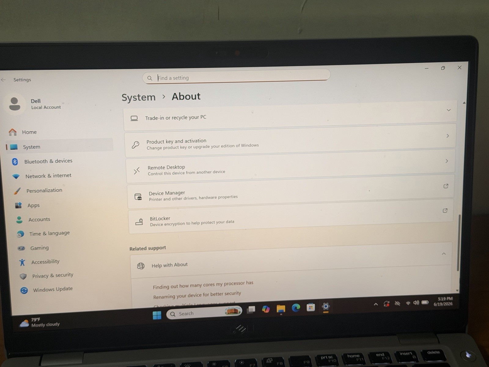 Dell Latitude 5410 i5-10210U 16GB DDR4 256GB NVMe Win 11 Pro