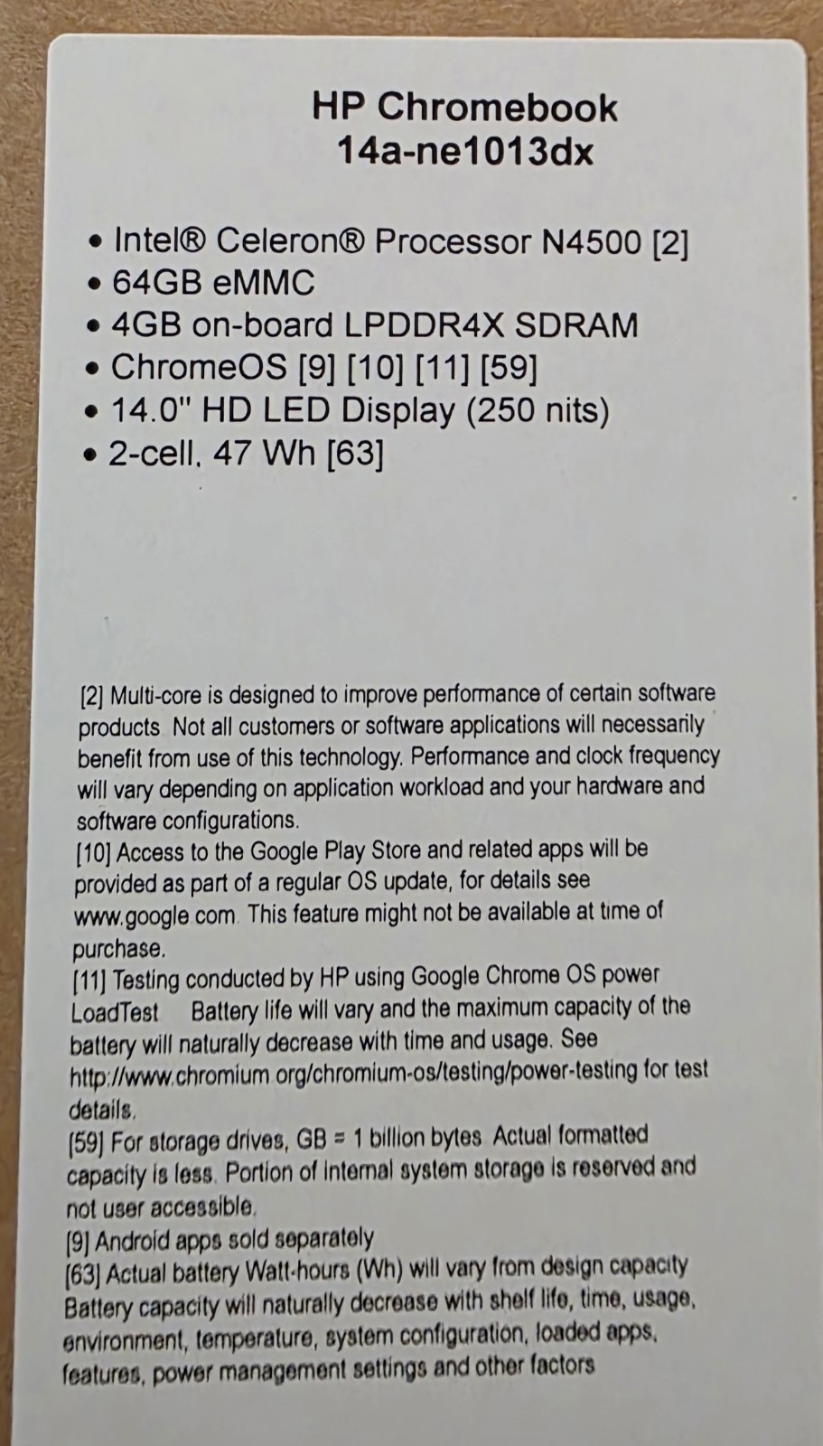 HP – 14″ Chromebook – Intel Celeron – 4GB Memory – 64GB eMMC – Modern Grey