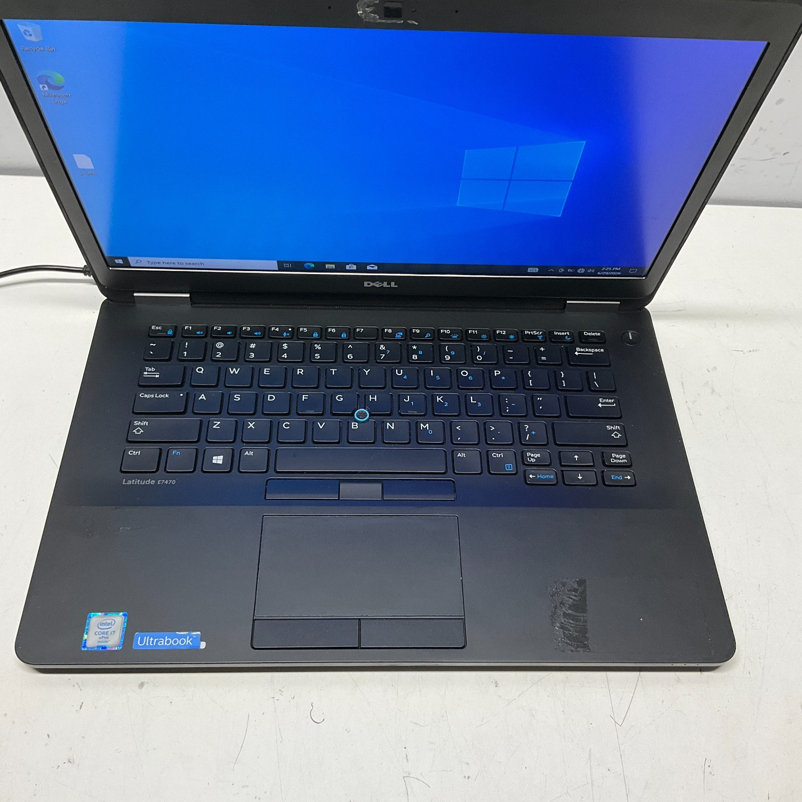 Dell Latitude E7470 14″ Laptop Intel i7-6600U 2.60GHz 8GB RAM 128GB SSD NO BATT