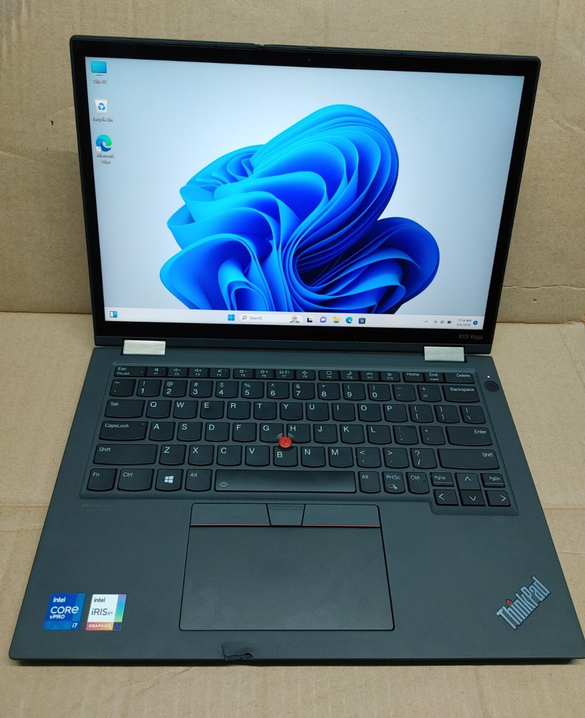 Lenovo ThinkPad X13 Yoga Gen 2 Intel i7-1185G7/ 16GB/512GB SSD/Chips on body***