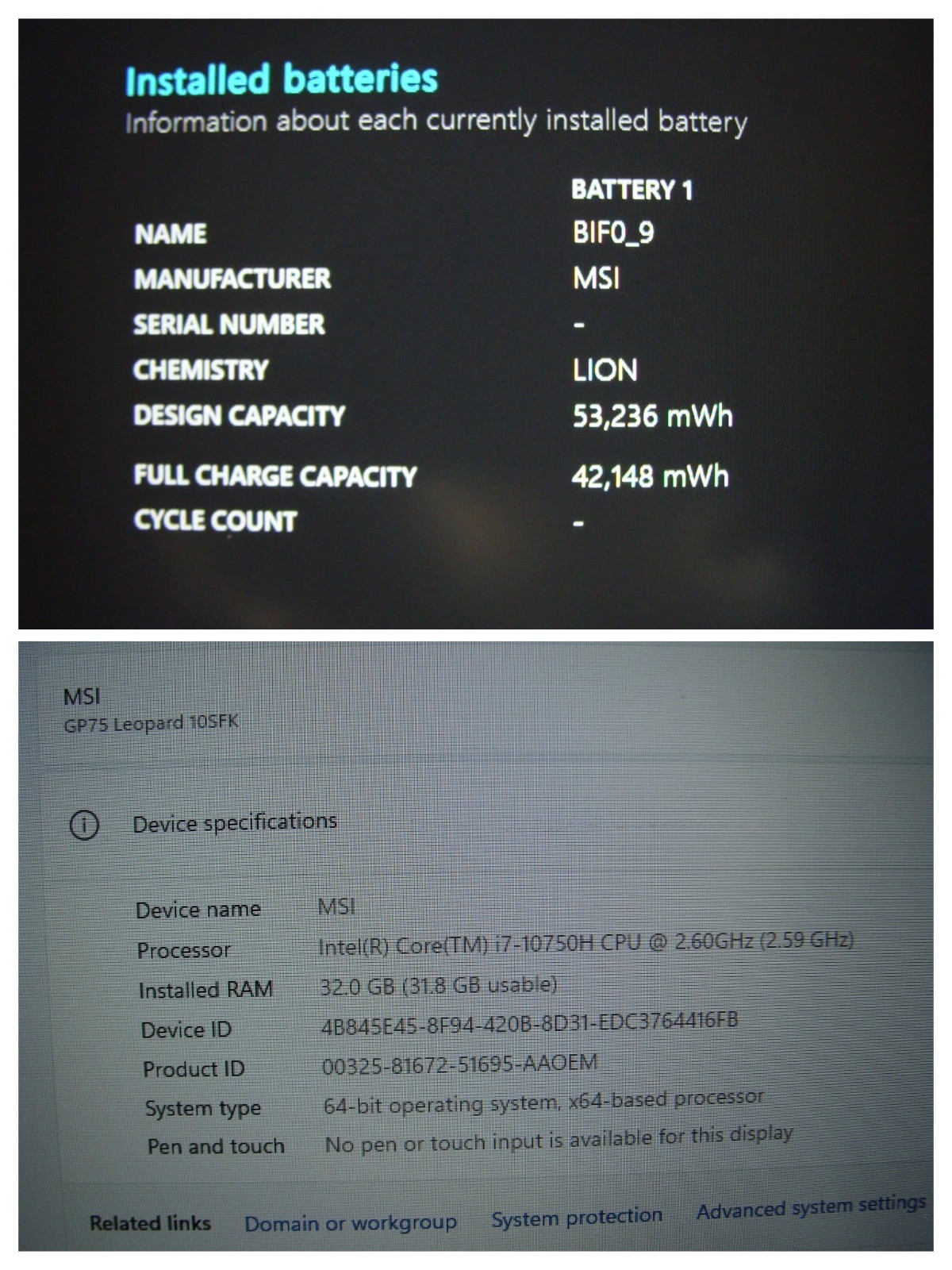 MSI GP75 Leopard 10SF 17,3”FHD 120hz i7-10750H 2.6GHz 32GB 512GB/1TB RTX 2070