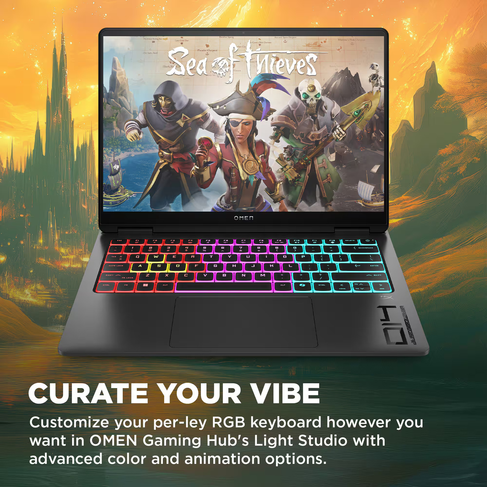 HP OMEN – Transcend 14″ 120Hz 3K OLED Gaming Laptop – Intel Core Ultra 9 (202…