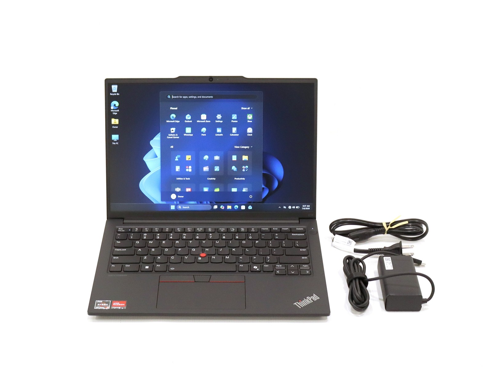 Lenovo ThinkPad E14 Gen 6 14.0″ FHD+ AMD Ryzen 7 7735U 16GB RAM 512GB NVMe W11P