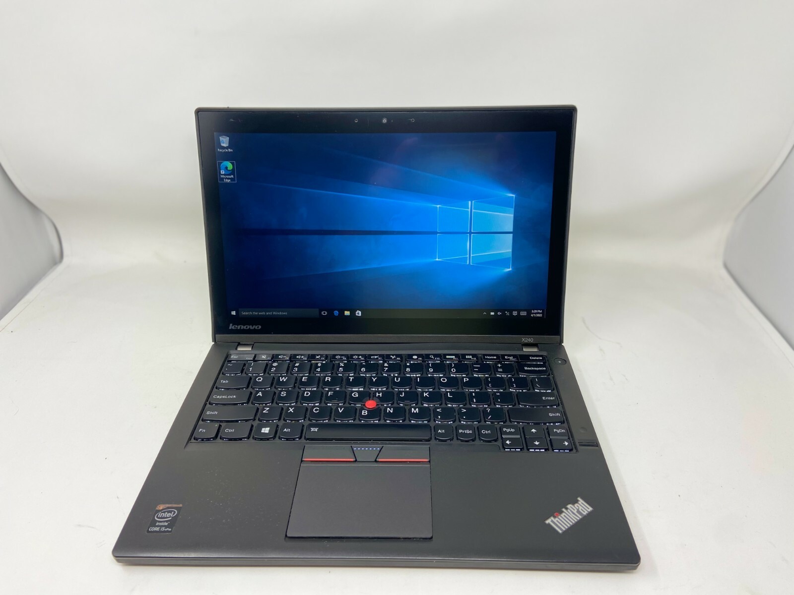 Lenovo ThinkPad X240 12″ i5-4300u 1.9GHz 8GB 320GB Touch Screen Win 10 Laptop