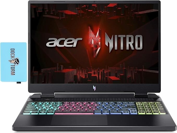 Acer Nitro 5 16″ WUXGA 165Hz Gaming Laptop 16GB 1TB SSD Intel i7-13620H RTX 4050