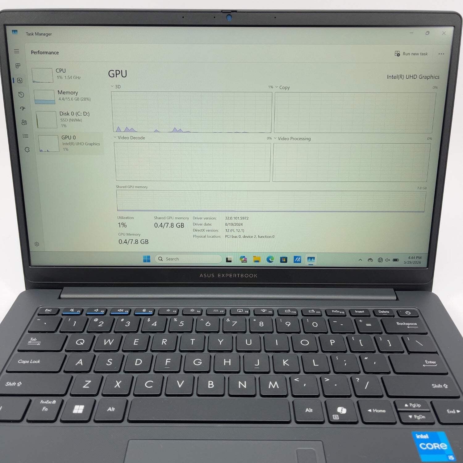 Asus ExpertBook B1403CVA XS54 14.5 i5-1335U 1.3GHz 16GB RAM 512GB SSD