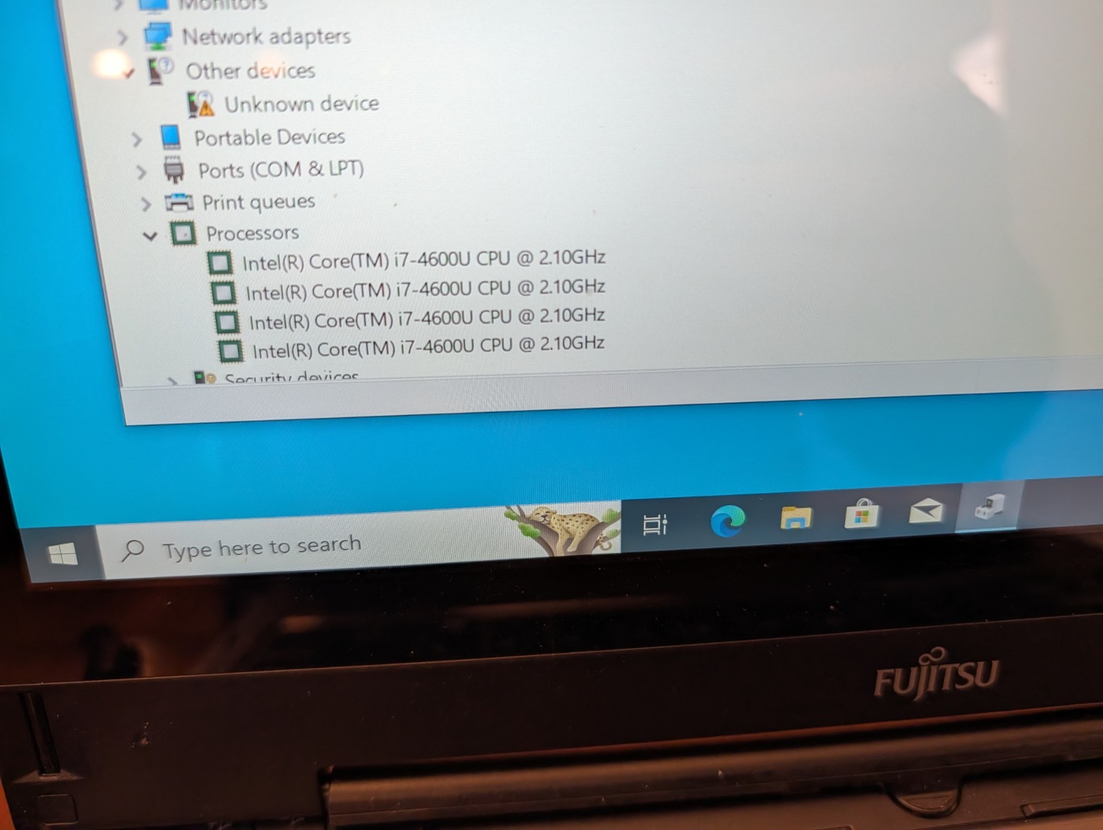 FUJITSU LIFEBOOK T904 Core i7-4600U 8GB,125GB SSD TOUCHSCREEN