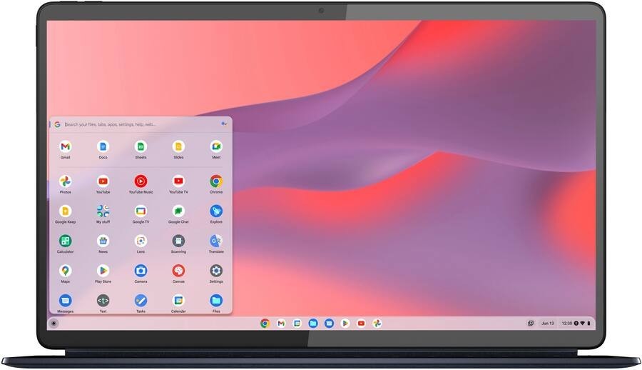 Lenovo Chromebook Duet 5 13.3″ OLED Touch 8GB 128GB Mystic Black 82QS001HUS