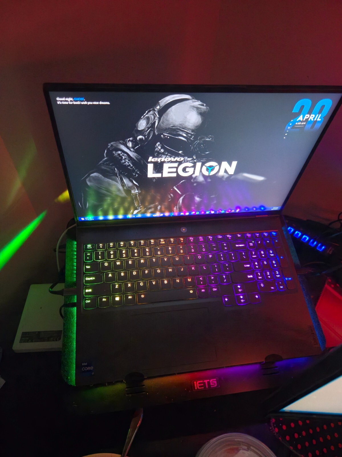 Lenovo Legion 7i 16ITHG6, Intel i7-11800H 2.3 GHz, RTX 3070, 32 GB, 2TB, 165Hz